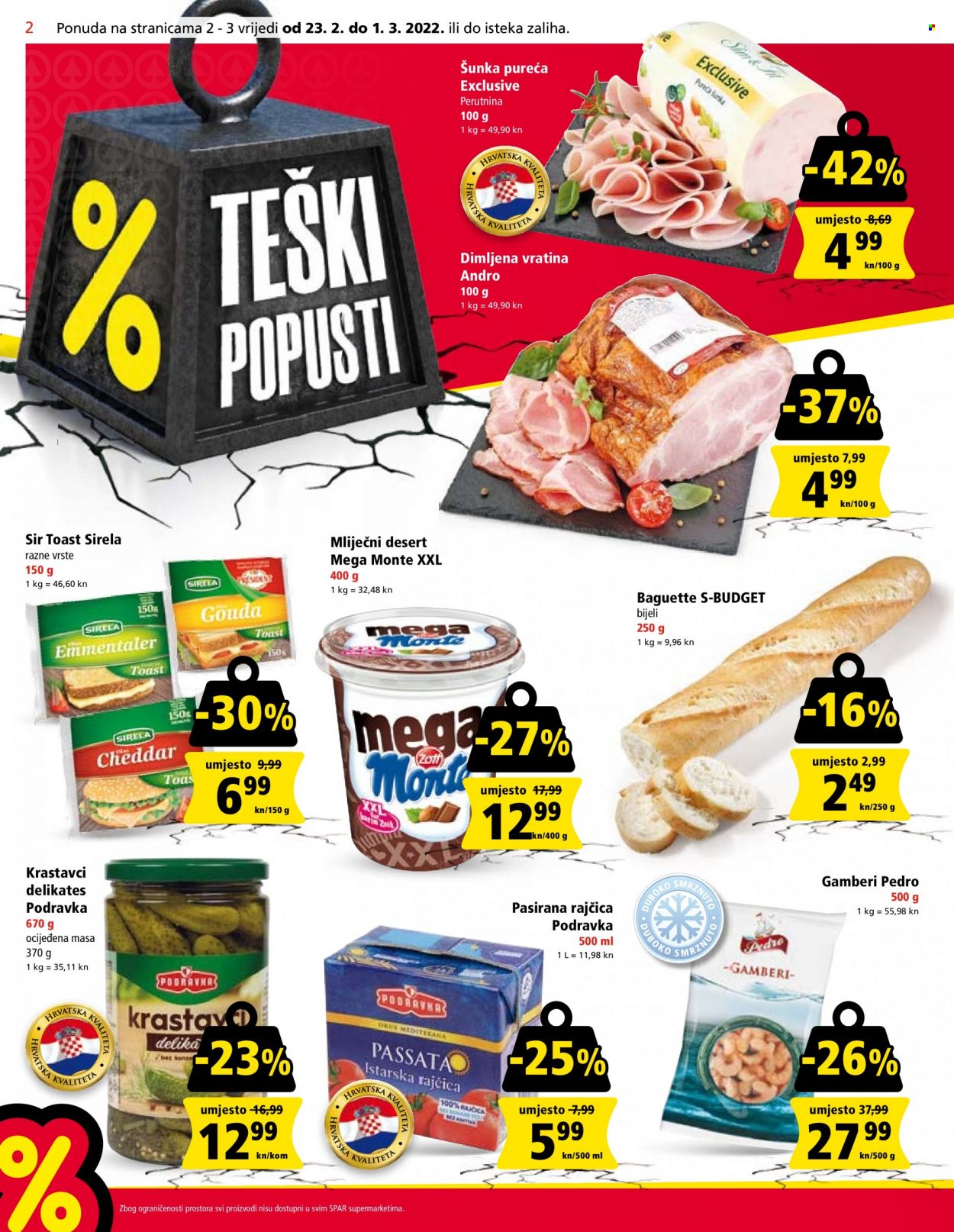 SPAR katalog - 23.02.2022. - 01.03.2022. Stranica 2