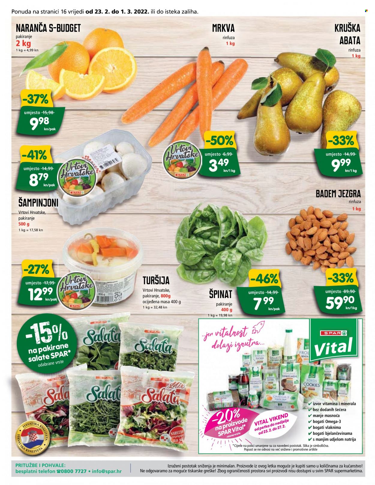 SPAR katalog - 23.02.2022. - 01.03.2022. Stranica 16
