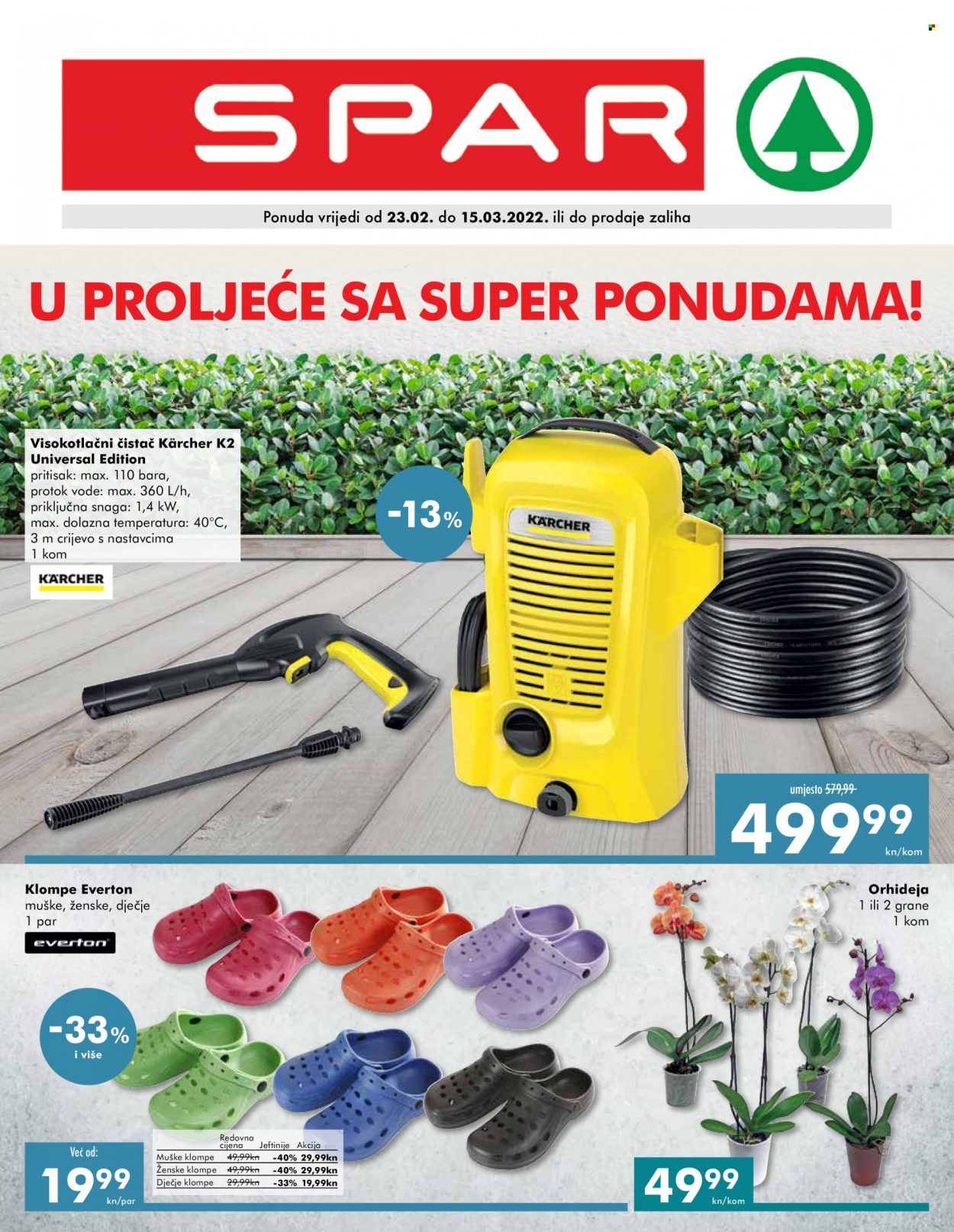 SPAR katalog - 23.02.2022. - 15.03.2022. Stranica 1
