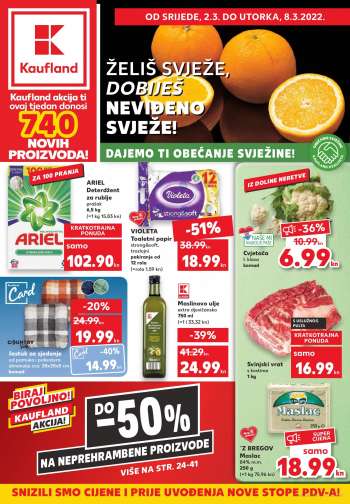 Kaufland katalog - 02.03.2022. - 08.03.2022.