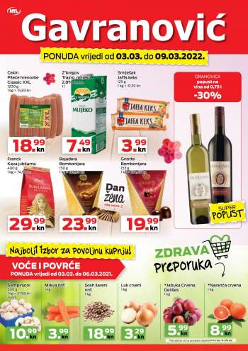 Gavranović katalog - 03.03.2022. - 09.03.2022.