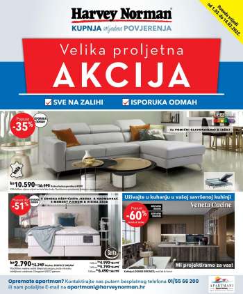 Harvey Norman katalog - 01.03.2022. - 14.03.2022.