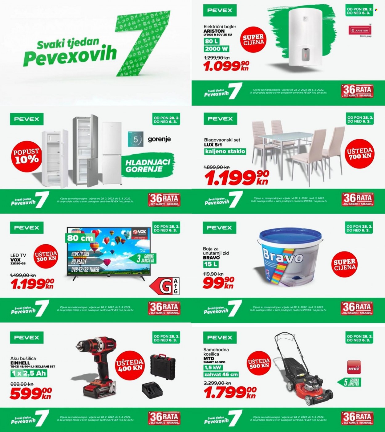 Pevex katalog - 28.02.2022. - 06.03.2022. Stranica 1