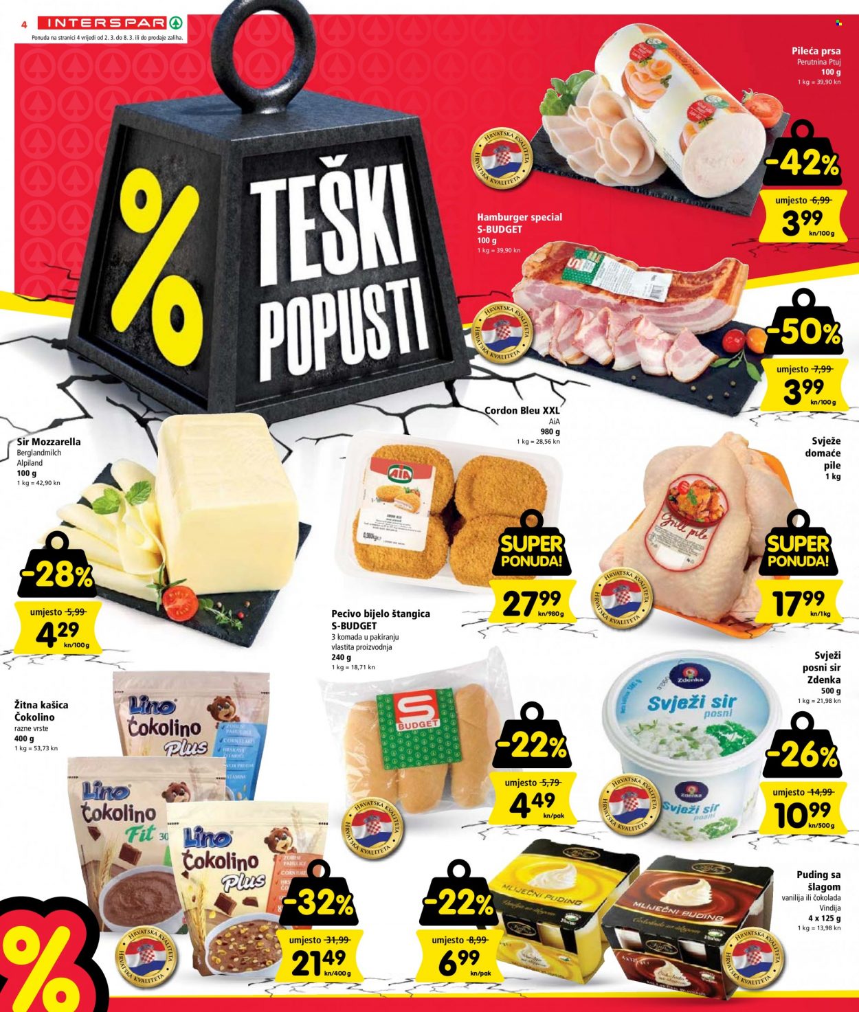 INTERSPAR katalog - 02.03.2022. - 08.03.2022. Stranica 4