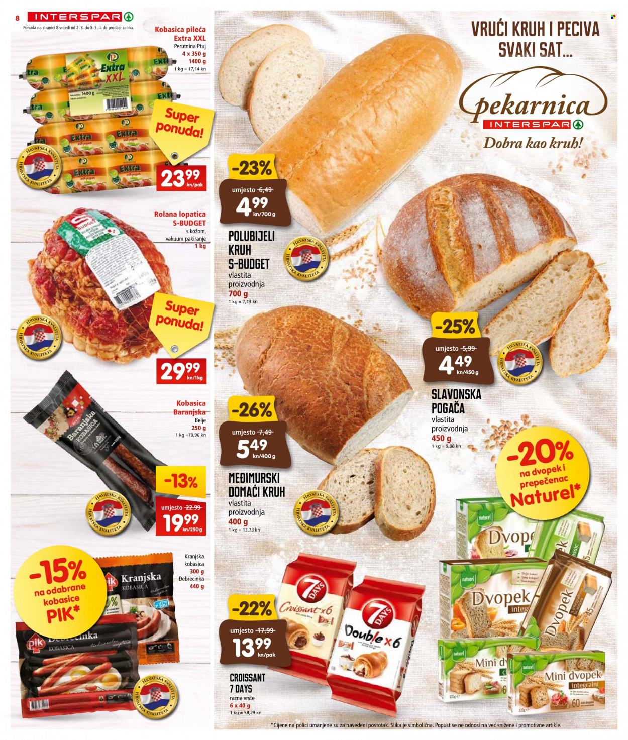 INTERSPAR katalog - 02.03.2022. - 08.03.2022. Stranica 8