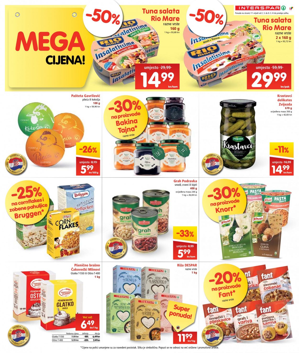 INTERSPAR katalog - 02.03.2022. - 08.03.2022. Stranica 11
