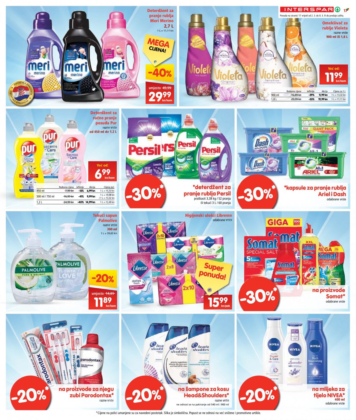 INTERSPAR katalog - 02.03.2022. - 08.03.2022. Stranica 17