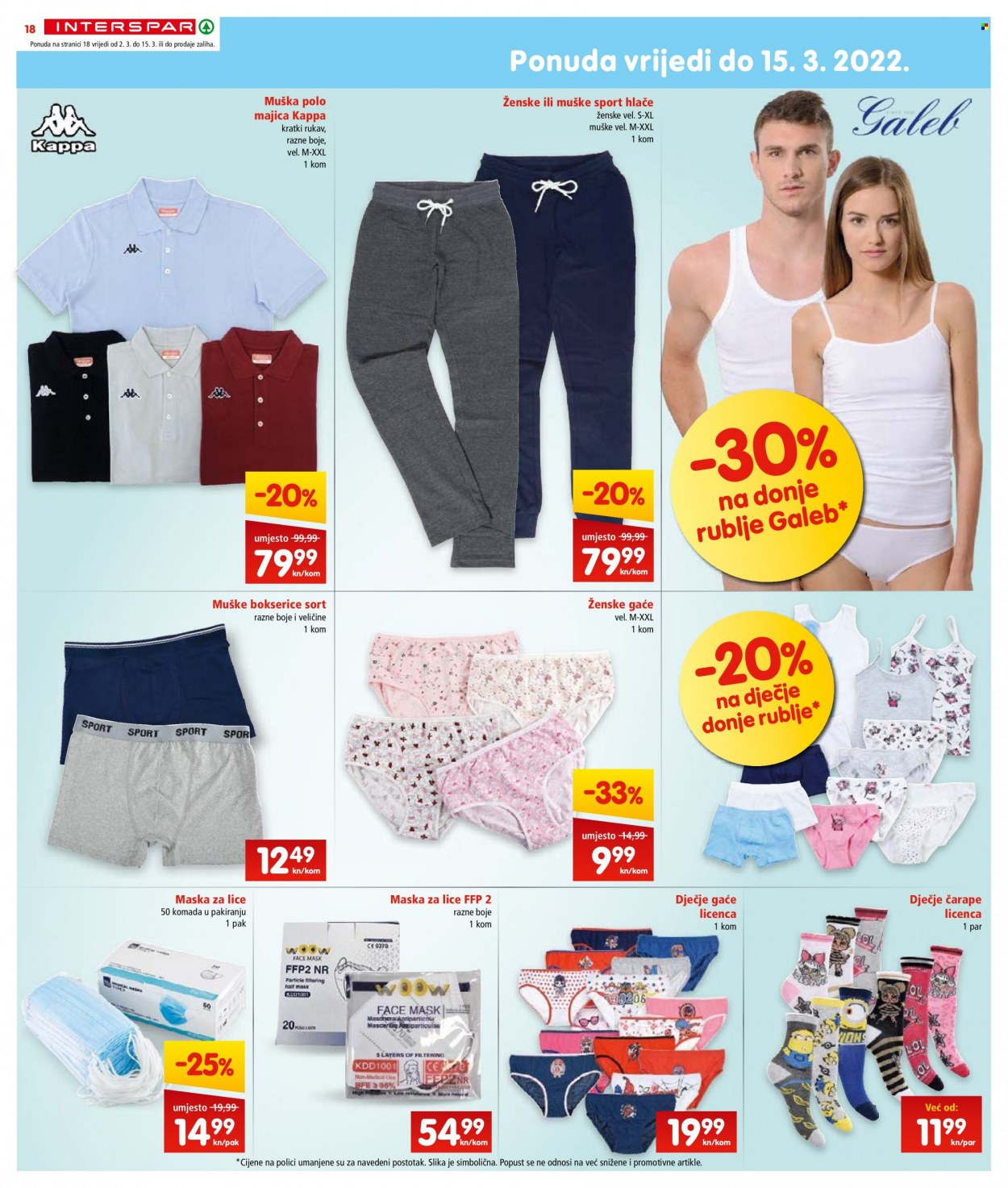 INTERSPAR katalog - 02.03.2022. - 08.03.2022. Stranica 18