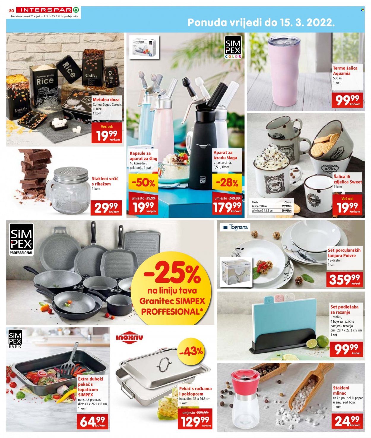 INTERSPAR katalog - 02.03.2022. - 08.03.2022. Stranica 20