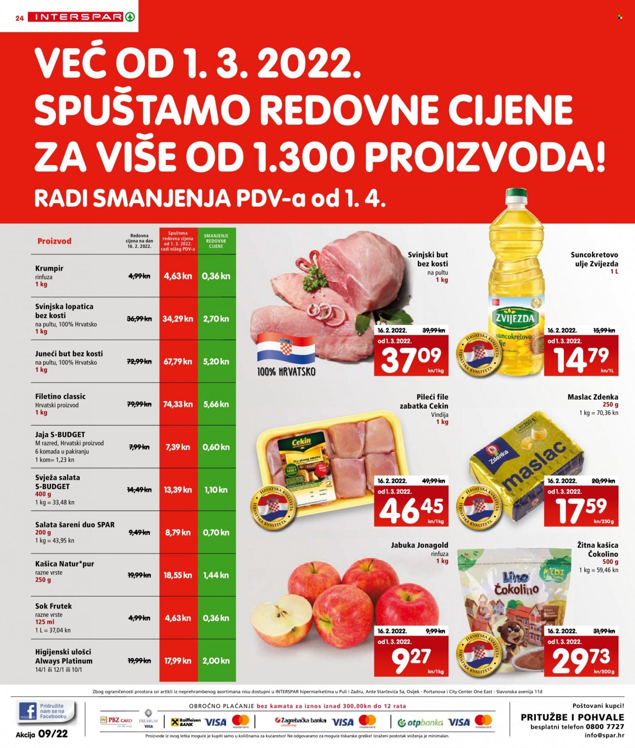 INTERSPAR katalog - 02.03.2022. - 08.03.2022. Stranica 24