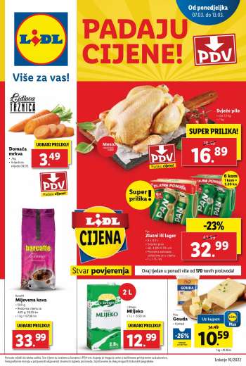 Lidl katalog - 07.03.2022. - 13.03.2022.