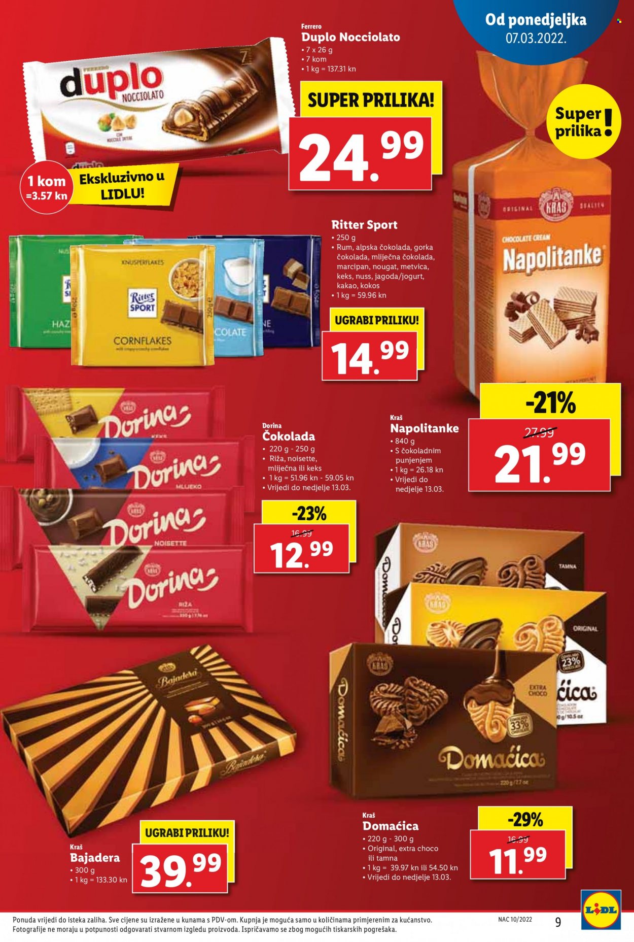 Lidl katalog - 07.03.2022. - 13.03.2022. Stranica 9