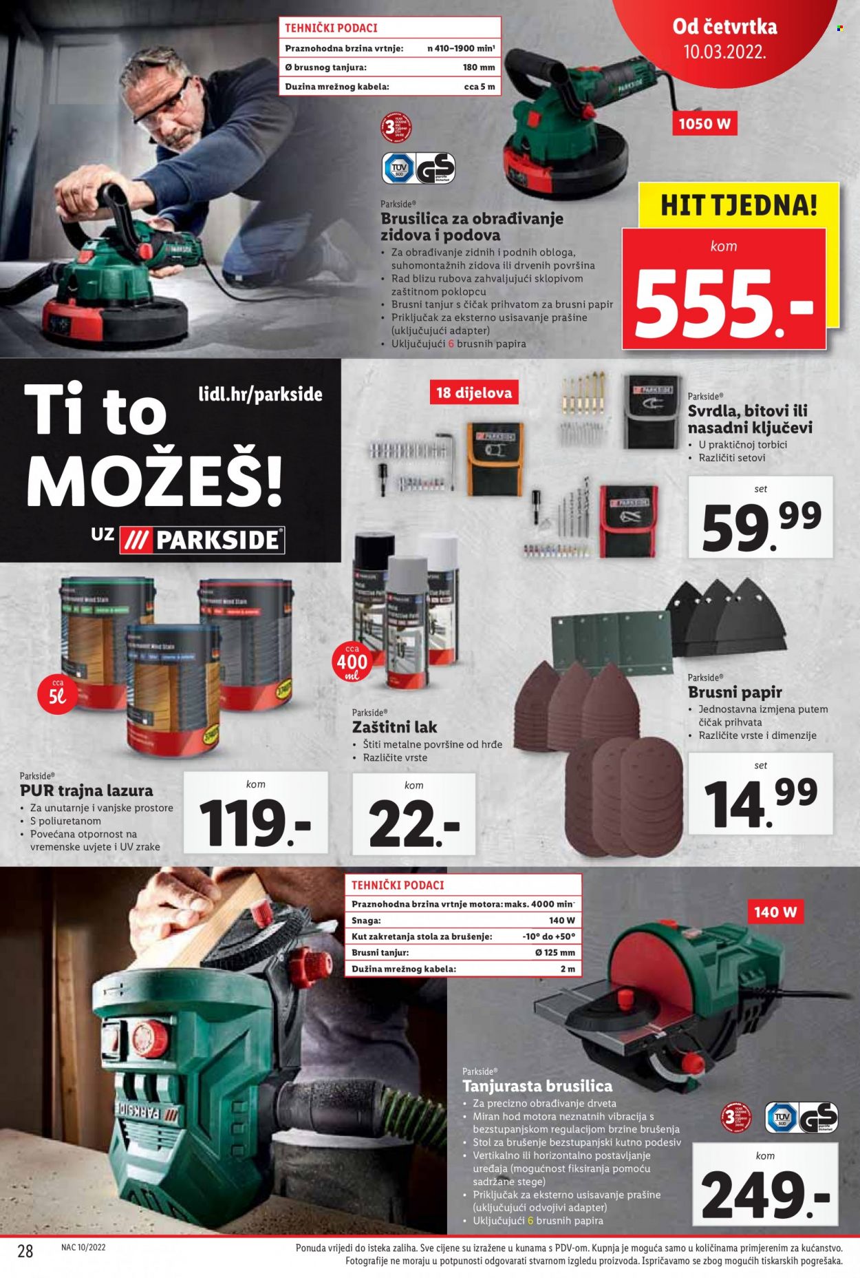 Lidl katalog - 07.03.2022. - 13.03.2022. Stranica 28