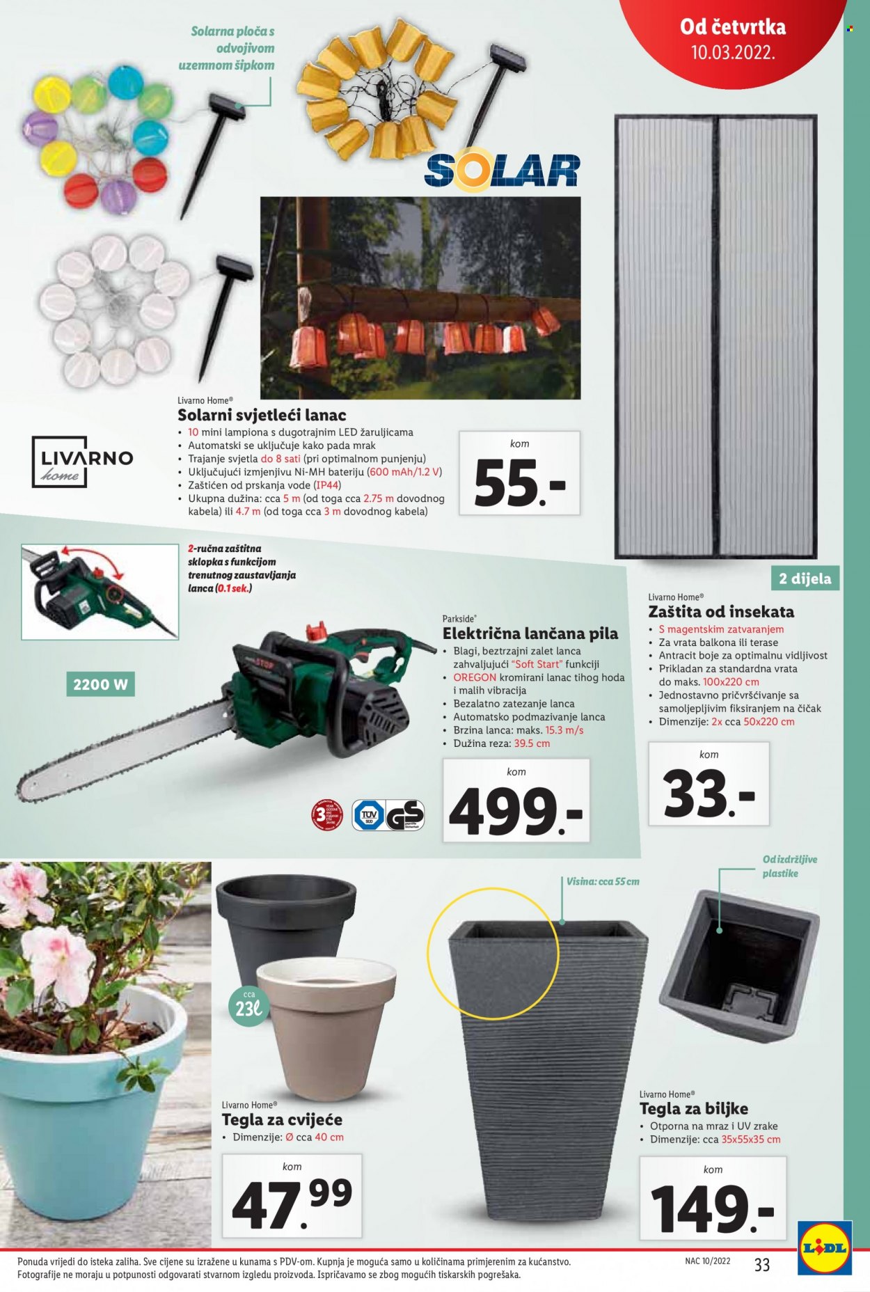 Lidl katalog - 07.03.2022. - 13.03.2022. Stranica 33