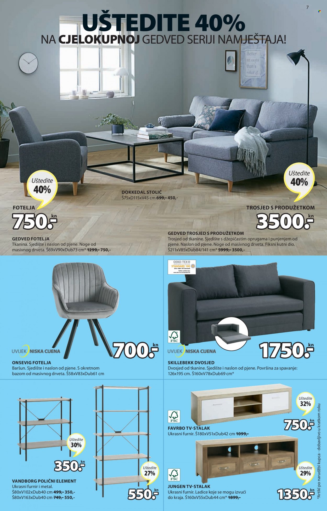 JYSK katalog - 03.03.2022. - 16.03.2022. Stranica 7