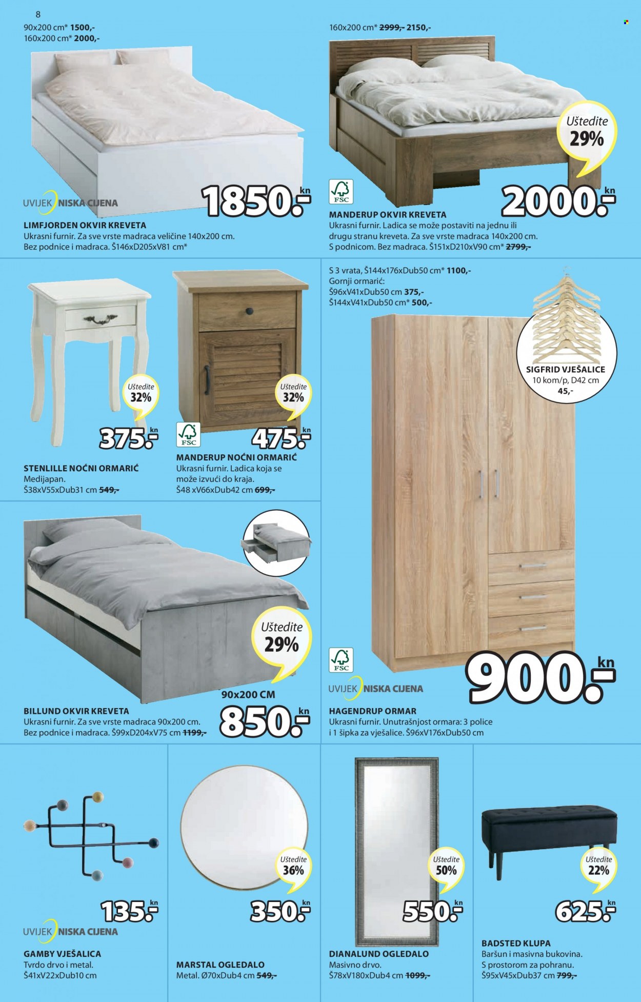 JYSK katalog - 03.03.2022. - 16.03.2022. Stranica 8