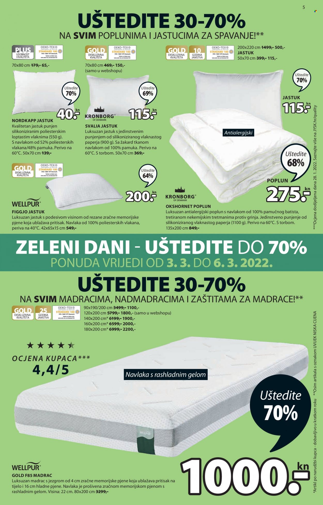 JYSK katalog - 03.03.2022. - 06.03.2022. Stranica 5