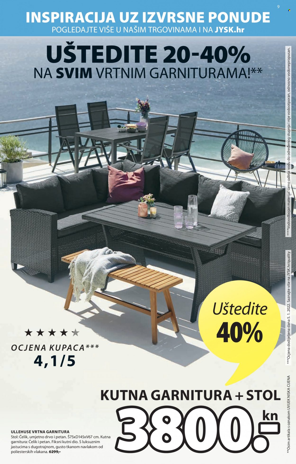 JYSK katalog - 03.03.2022. - 06.03.2022. Stranica 9
