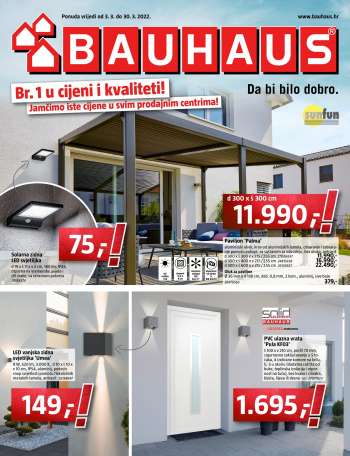 Bauhaus katalog - 03.03.2022. - 30.03.2022.