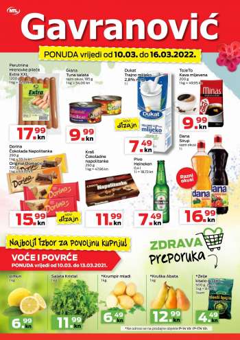 Gavranović katalog - 10.03.2022. - 16.03.2022.