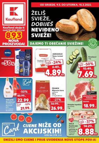 Kaufland katalog - 09.03.2022. - 15.03.2022.