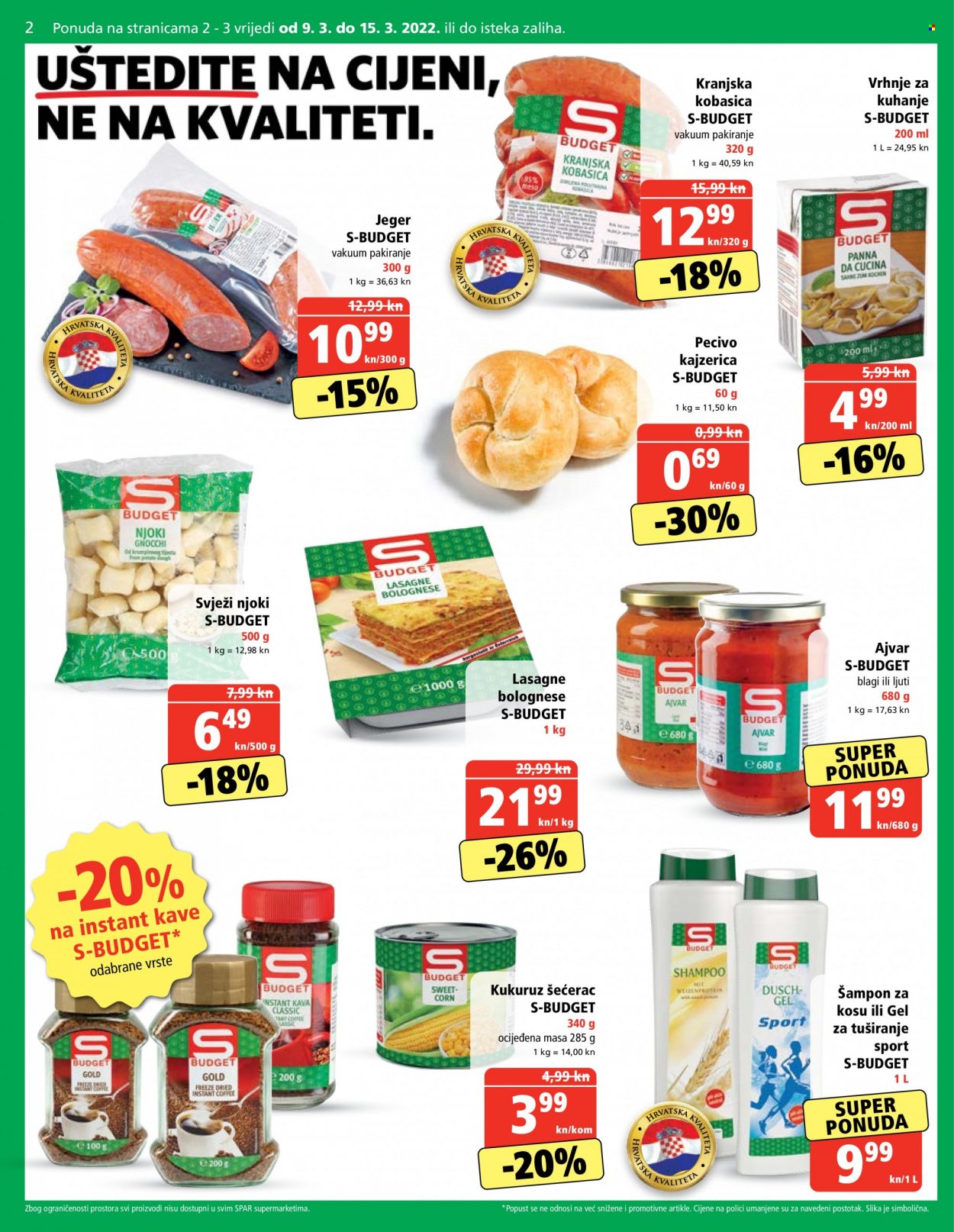SPAR katalog - 09.03.2022. - 15.03.2022. Stranica 2