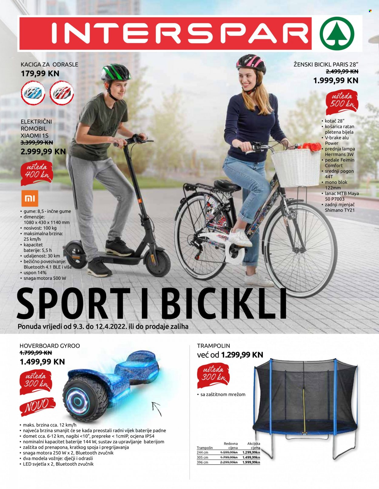 INTERSPAR katalog - 09.03.2022. - 12.04.2022. Stranica 1
