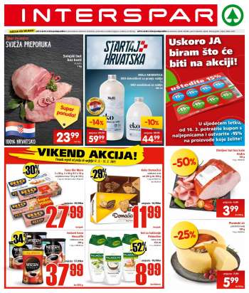 INTERSPAR katalog - 09.03.2022. - 15.03.2022.