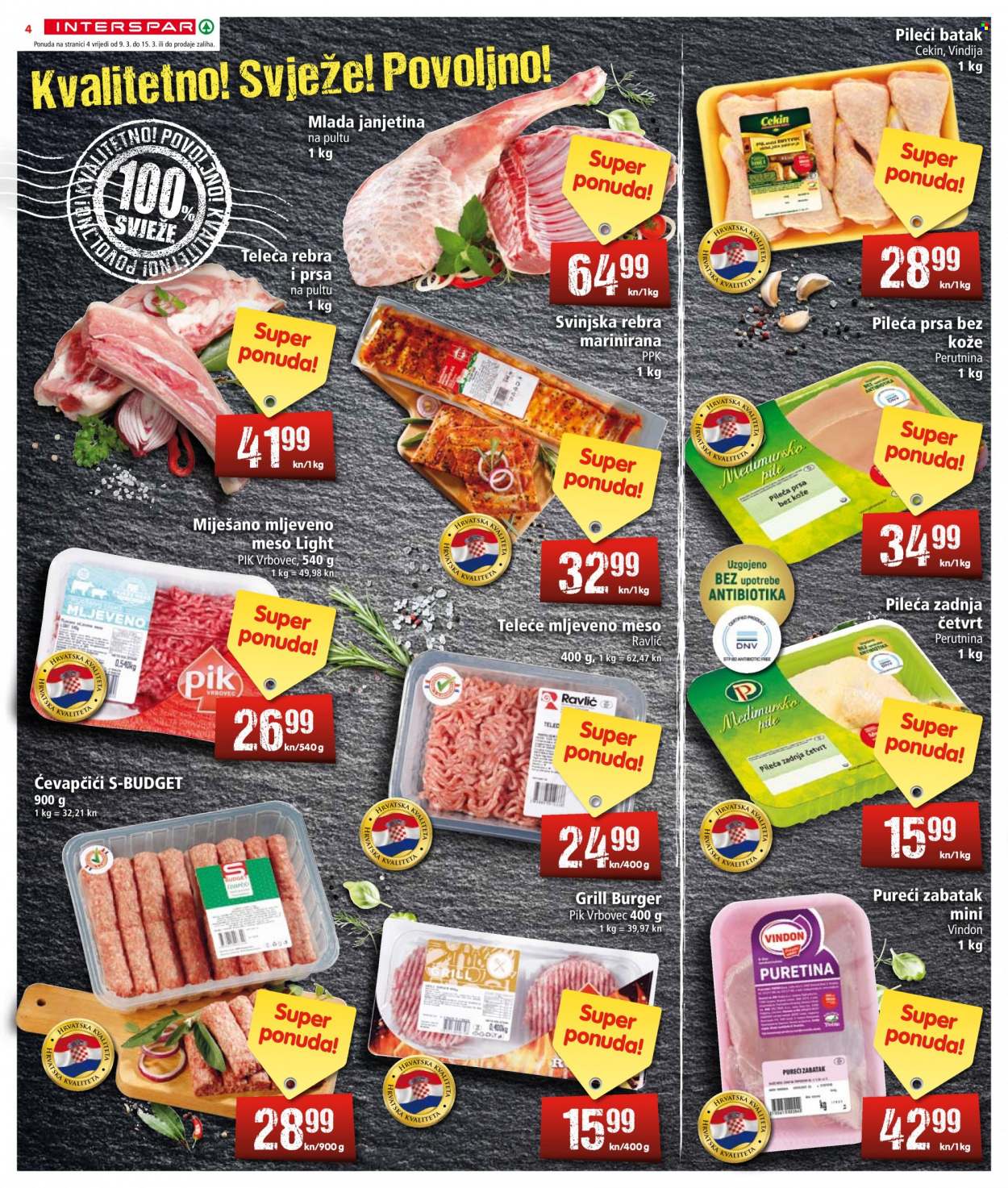 INTERSPAR katalog - 09.03.2022. - 15.03.2022. Stranica 4