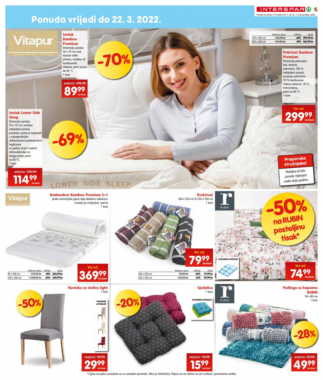 INTERSPAR katalog - 09.03.2022. - 15.03.2022. Stranica 19