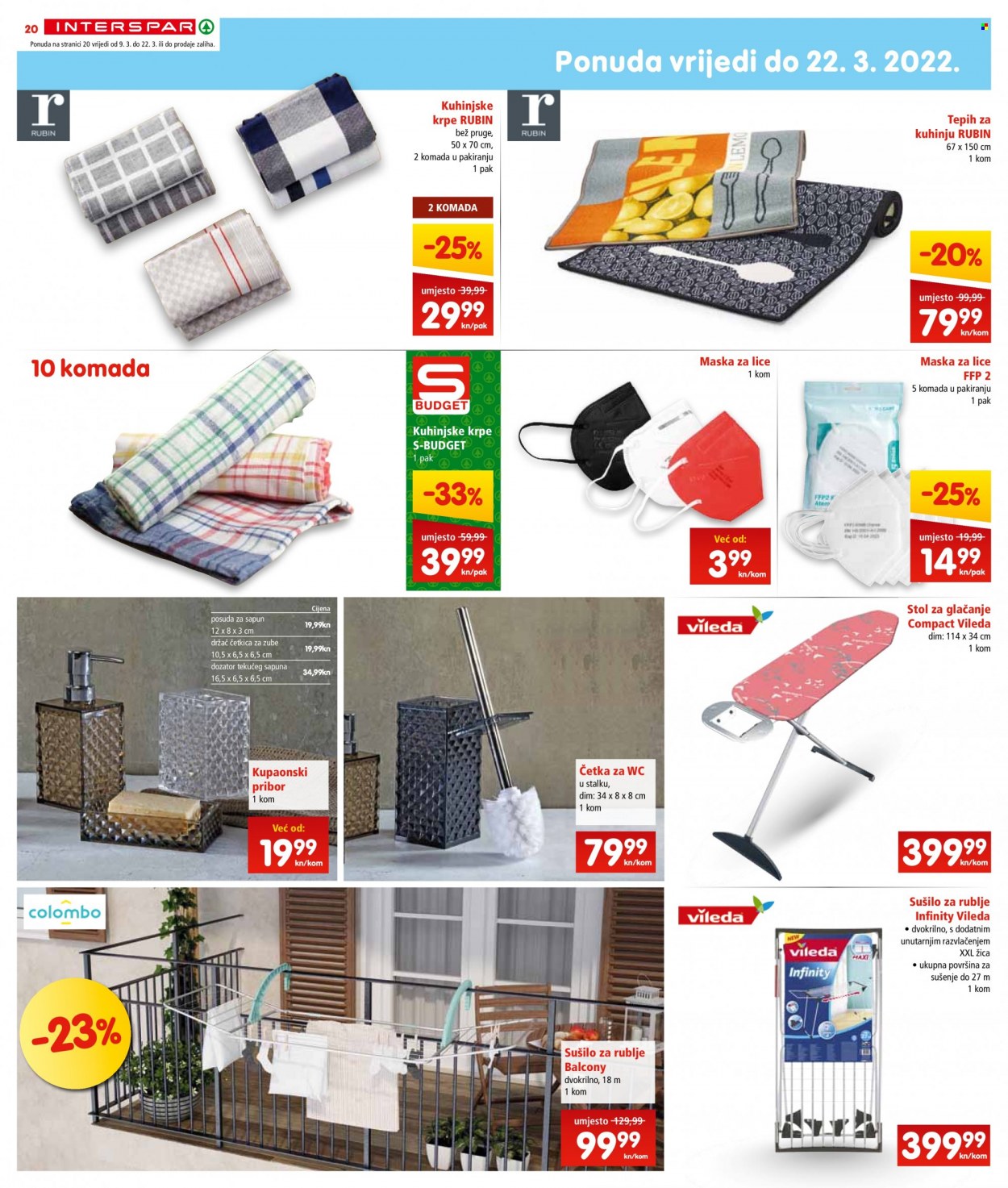 INTERSPAR katalog - 09.03.2022. - 15.03.2022. Stranica 20