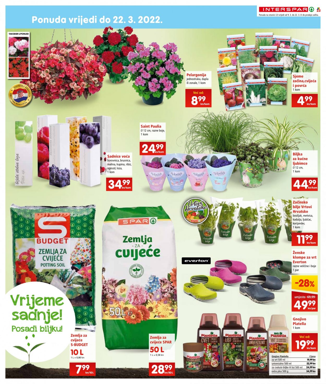 INTERSPAR katalog - 09.03.2022. - 15.03.2022. Stranica 23