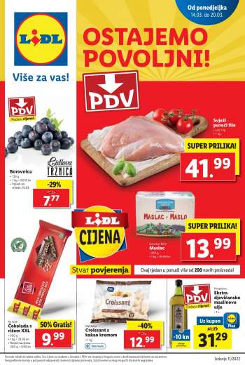 Lidl katalog - 14.03.2022. - 20.03.2022.