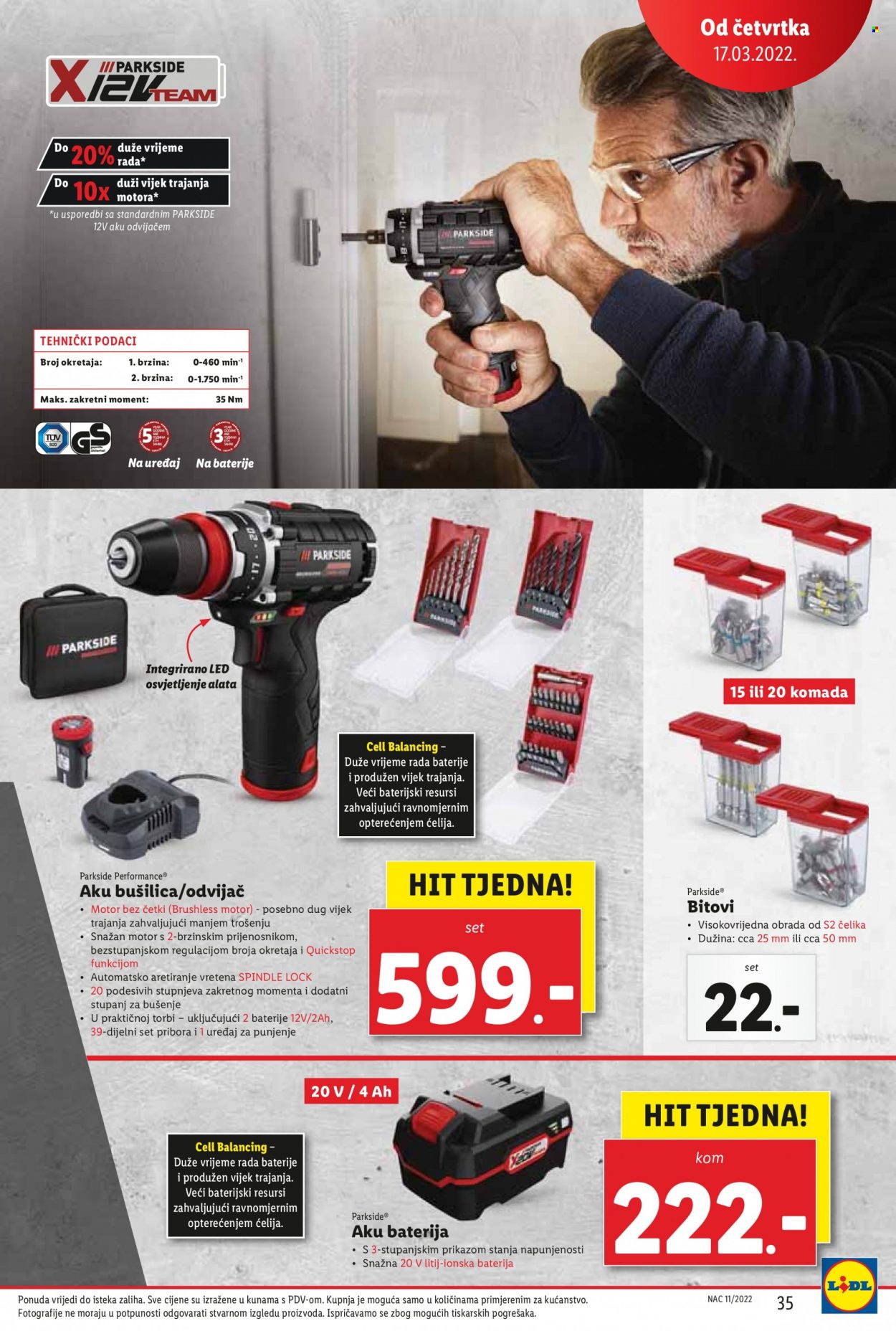 Lidl katalog - 14.03.2022. - 20.03.2022. Stranica 35