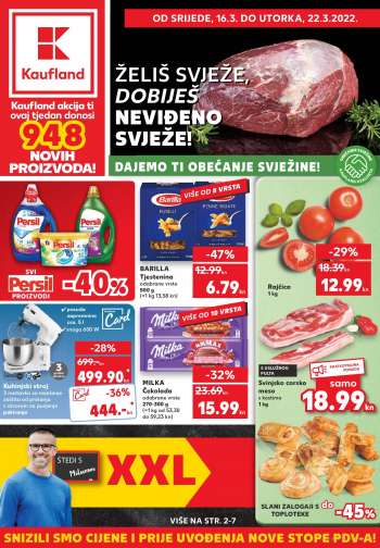 Kaufland katalog - 16.03.2022. - 22.03.2022.