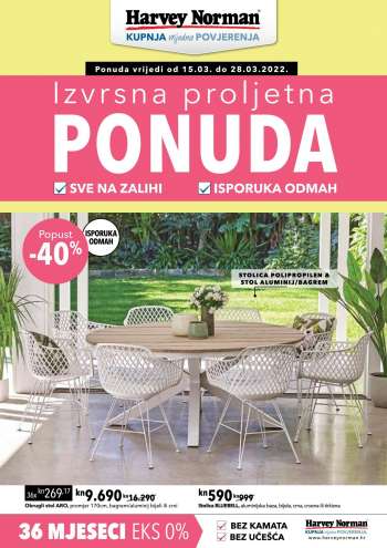 Harvey Norman katalog - 15.03.2022. - 28.03.2022.