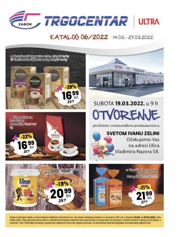 Trgocentar katalog - 14.03.2022. - 27.03.2022.
