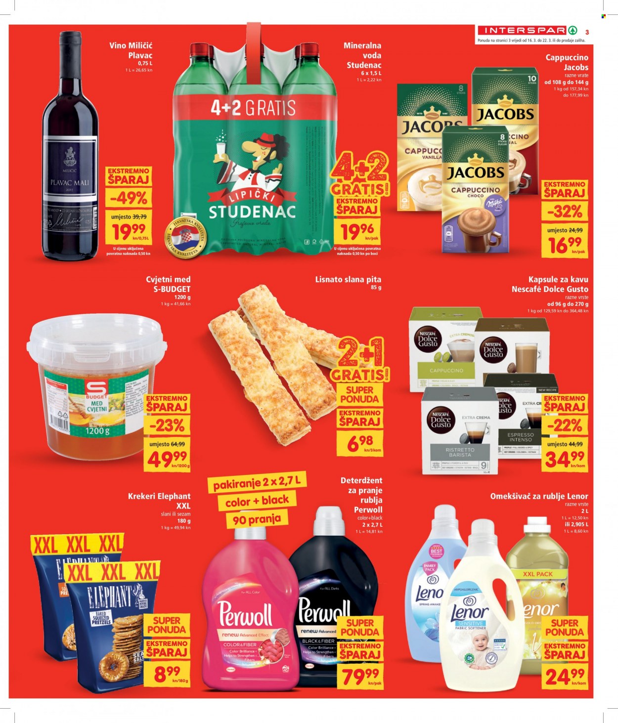 INTERSPAR katalog - 16.03.2022. - 22.03.2022. Stranica 3