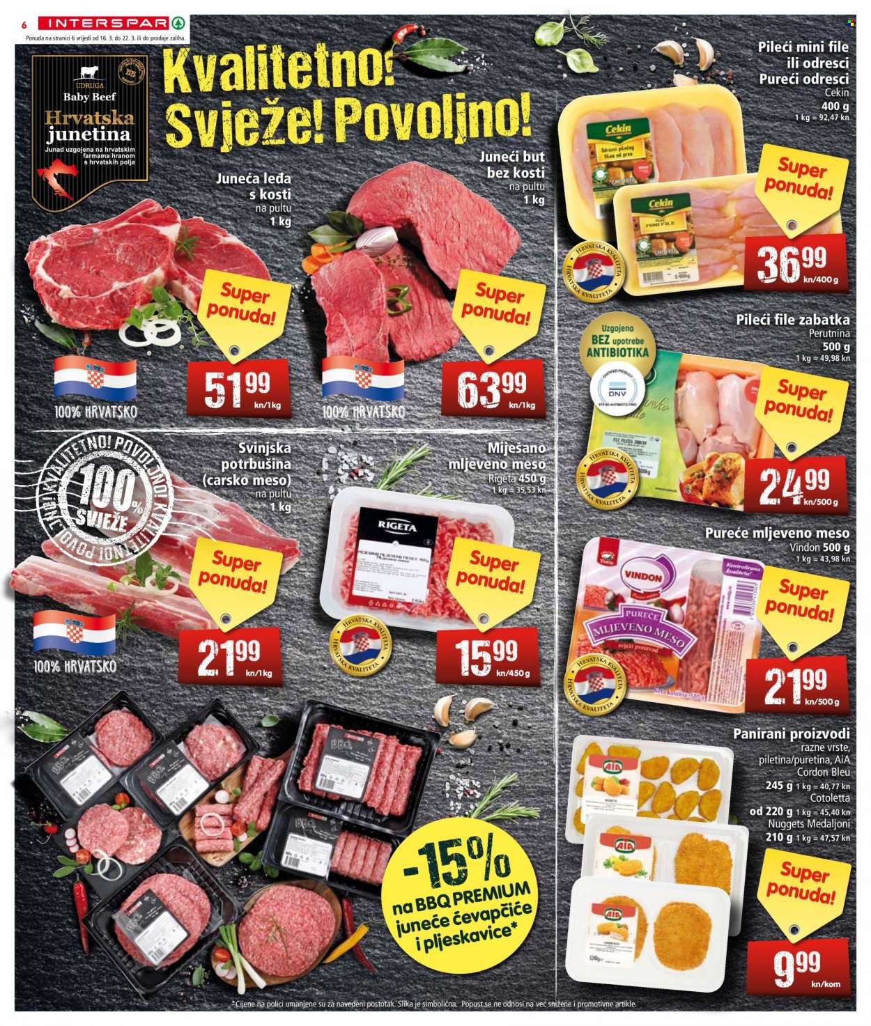 INTERSPAR katalog - 16.03.2022. - 22.03.2022. Stranica 6