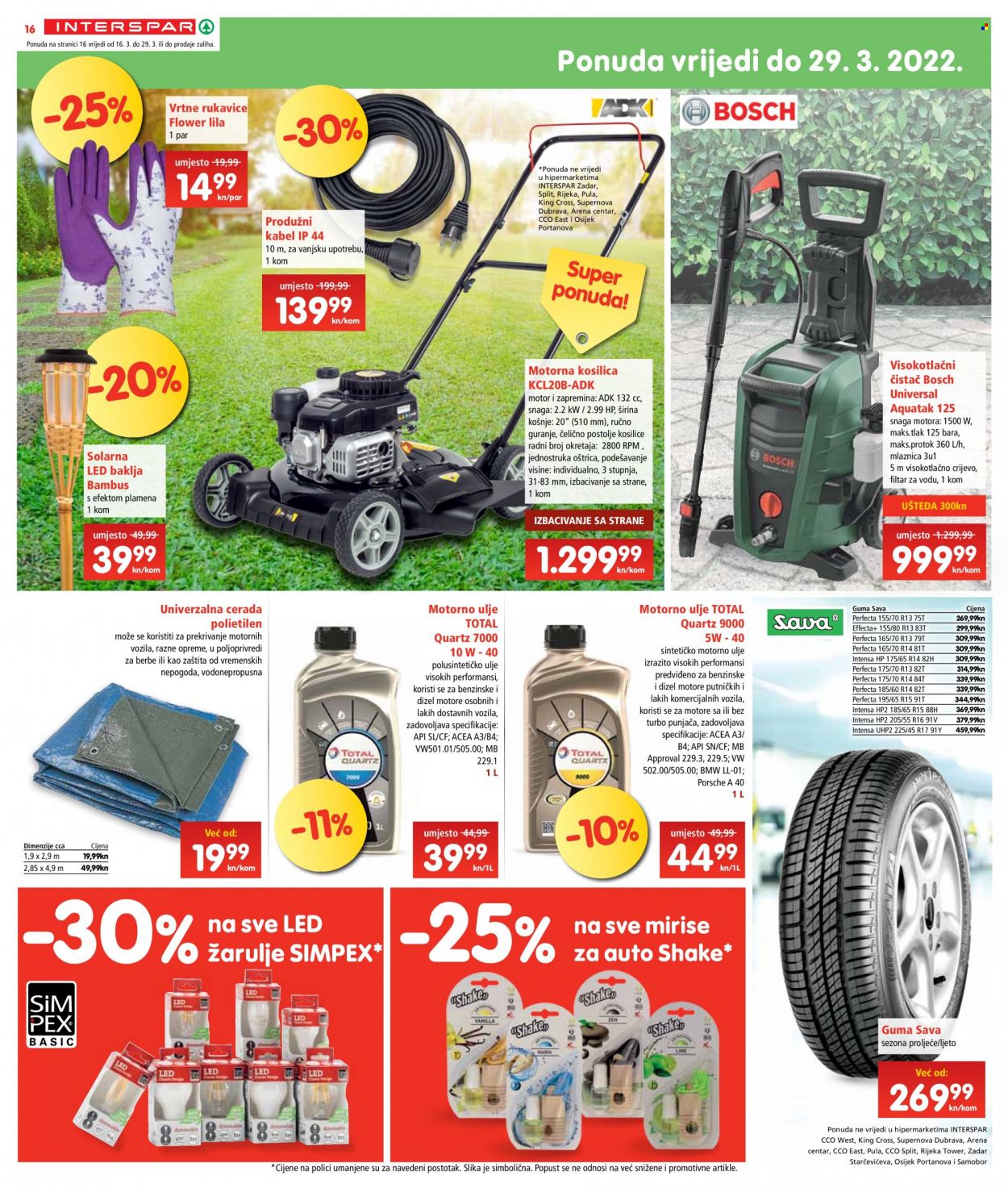 INTERSPAR katalog - 16.03.2022. - 22.03.2022. Stranica 16