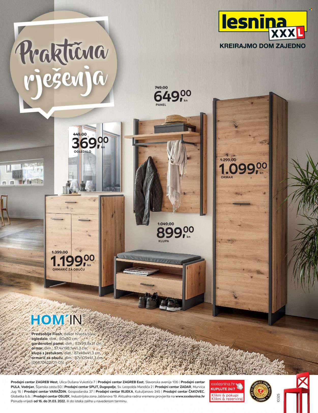 Lesnina katalog - 16.03.2022. - 31.03.2022. Stranica 1