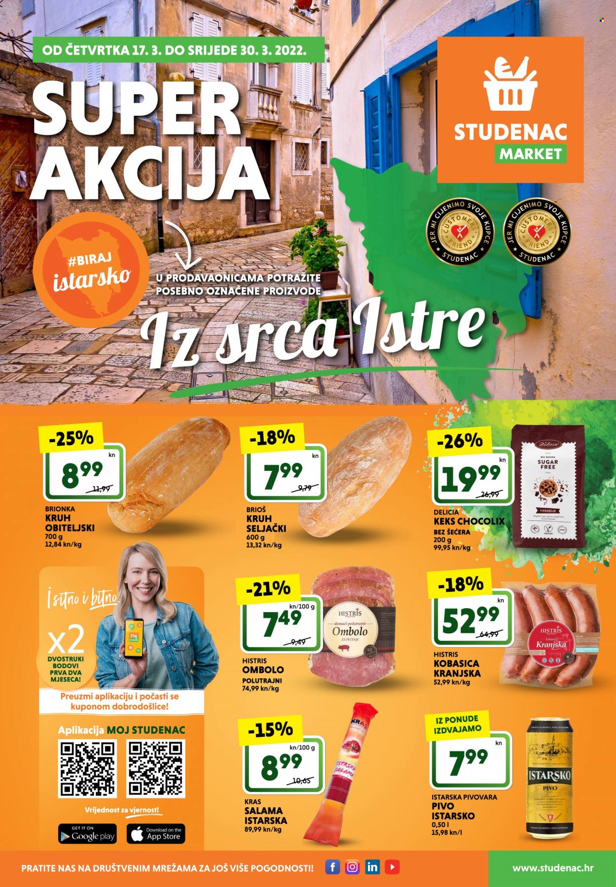 Studenac katalog - 17.03.2022. - 30.03.2022. Stranica 1