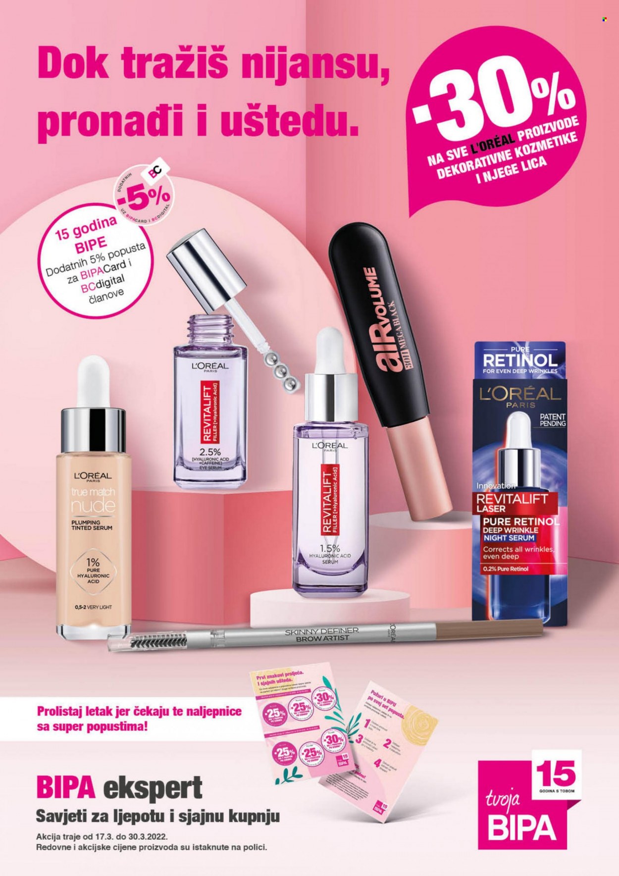 Bipa katalog - 17.03.2022. - 30.03.2022. Stranica 1