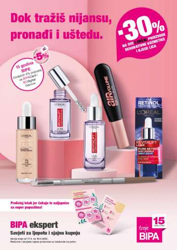 Bipa katalog - 17.03.2022. - 30.03.2022.