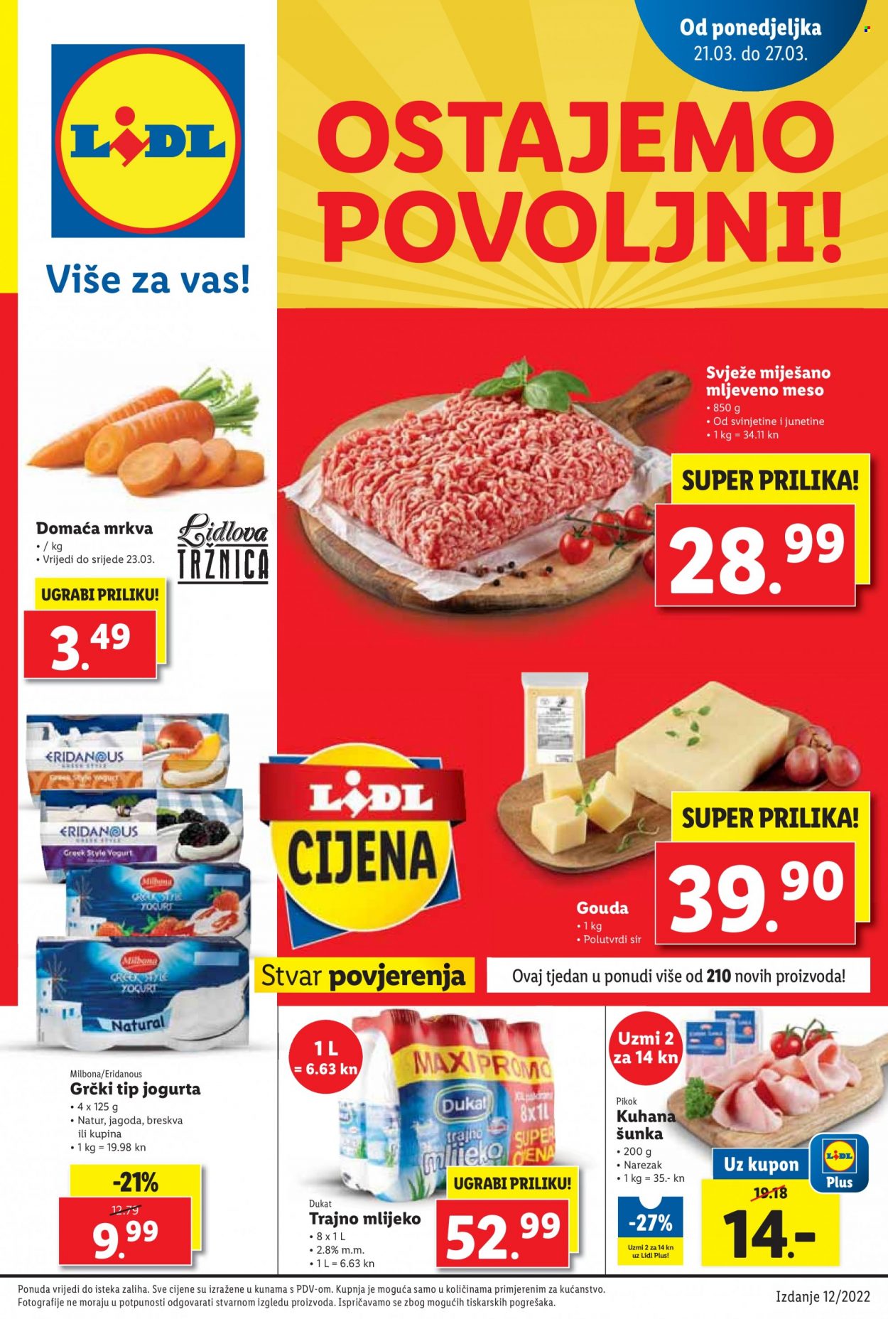 Lidl katalog - 21.03.2022. - 27.03.2022. Stranica 1