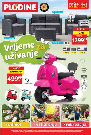 Plodine katalog - 17.03.2022. - 13.04.2022.