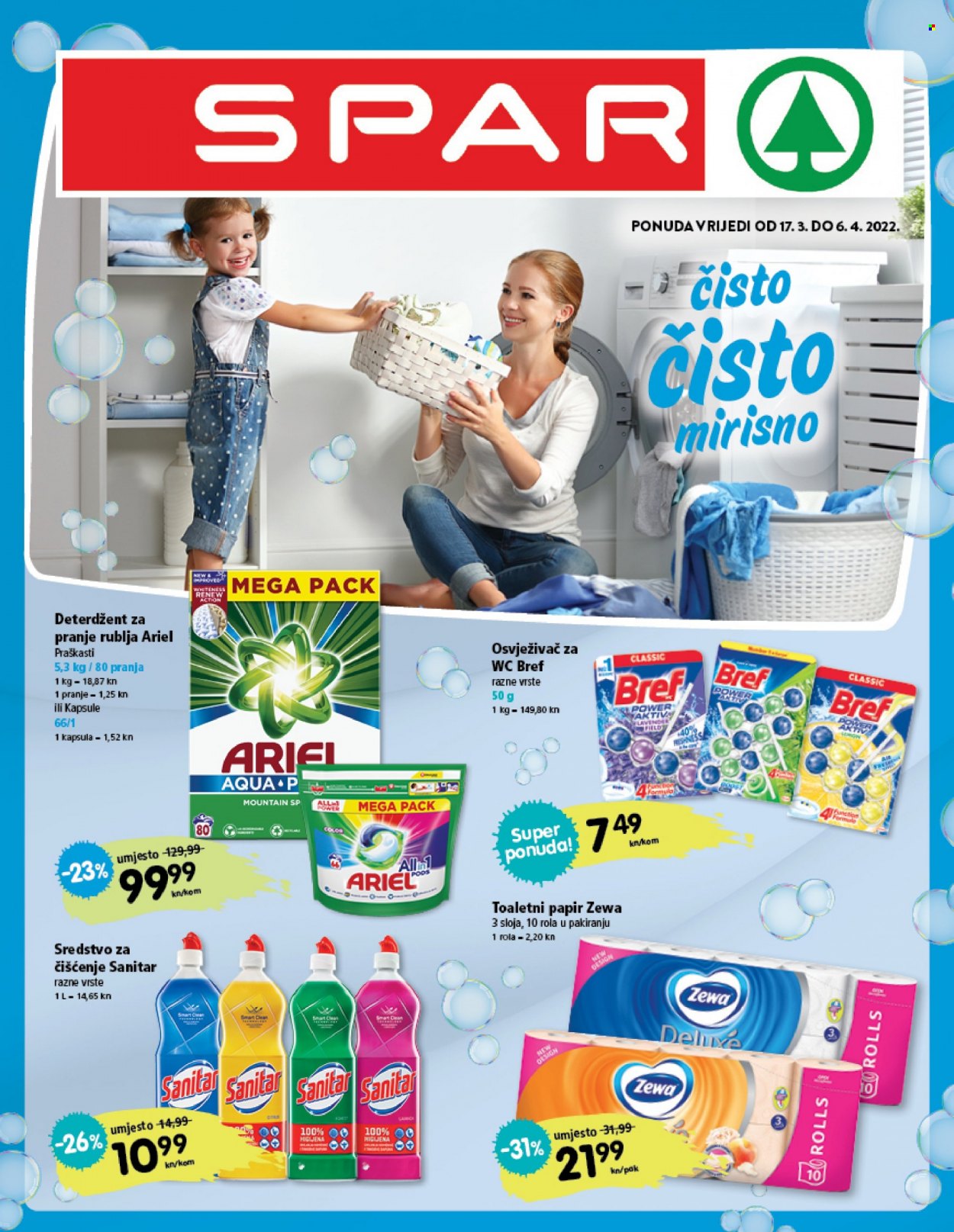 SPAR katalog - 17.03.2022. - 06.04.2022. Stranica 1