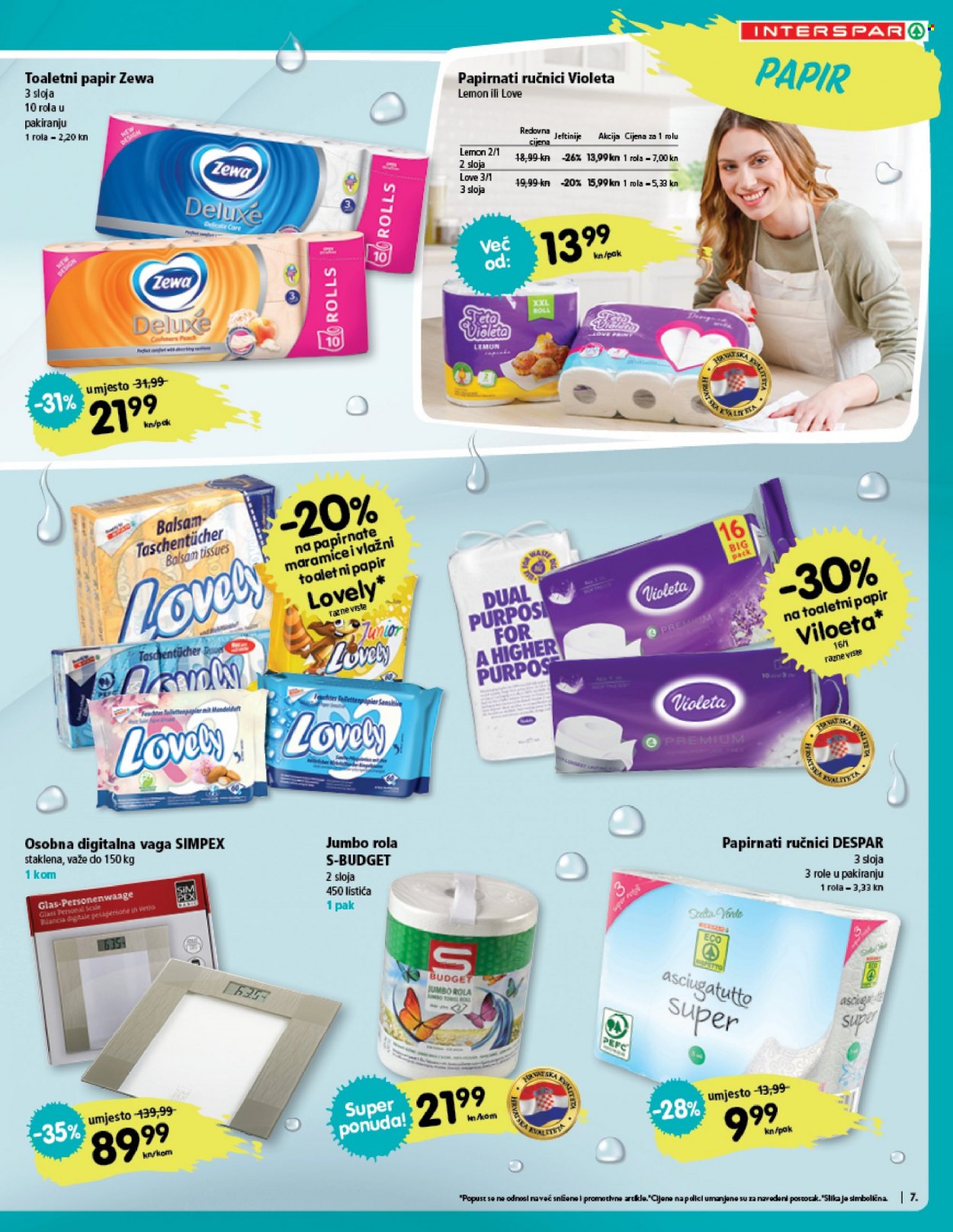 INTERSPAR katalog - 17.03.2022. - 06.04.2022. Stranica 7