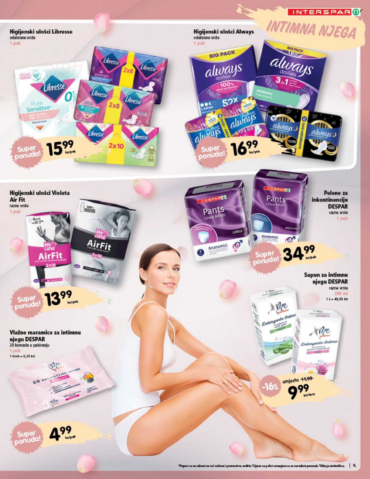 INTERSPAR katalog - 17.03.2022. - 06.04.2022. Stranica 9