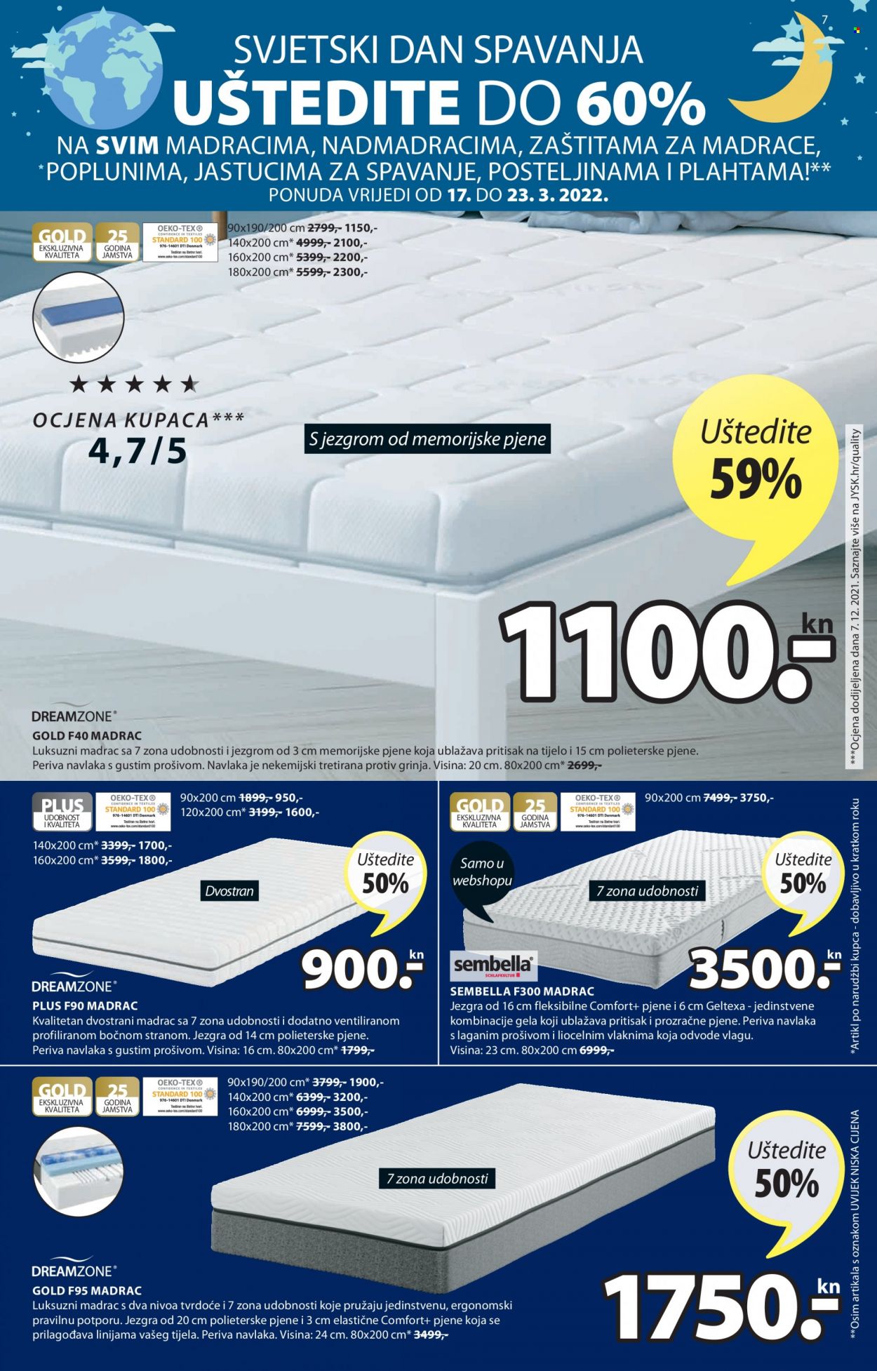 JYSK katalog - 17.03.2022. - 30.03.2022. Stranica 7